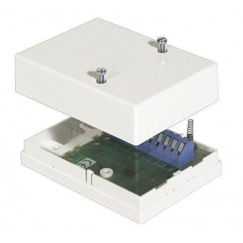 RB 010 Alarmtech RB 010 Boîte à relais avec fonction 2x NC/NO, 9-30V DC, blanc